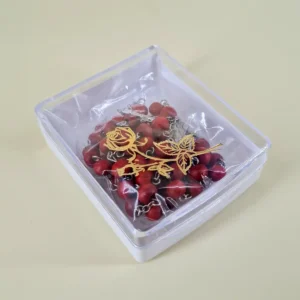 Rosenkranz mit Rosenduft in Rot