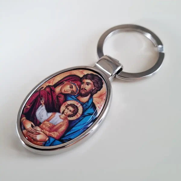 Heilige Familie | Schwarze Madonna | Schlüsselanhänger
