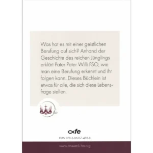 Was fehlt mir noch – Wenn Gott ruft