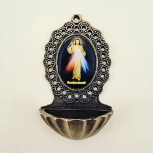 Weihwasserbecken Barmherziger Jesus 9 cm