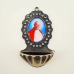 Weihwasserbecken heiliger Johannes Paul II 9 cm