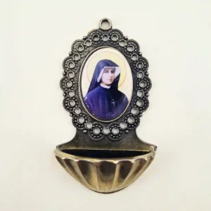 Weihwasserbecken heilige Schwester Faustina 9 cm
